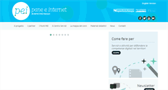 Desktop Screenshot of paneeinternet.it