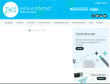 Tablet Screenshot of paneeinternet.it